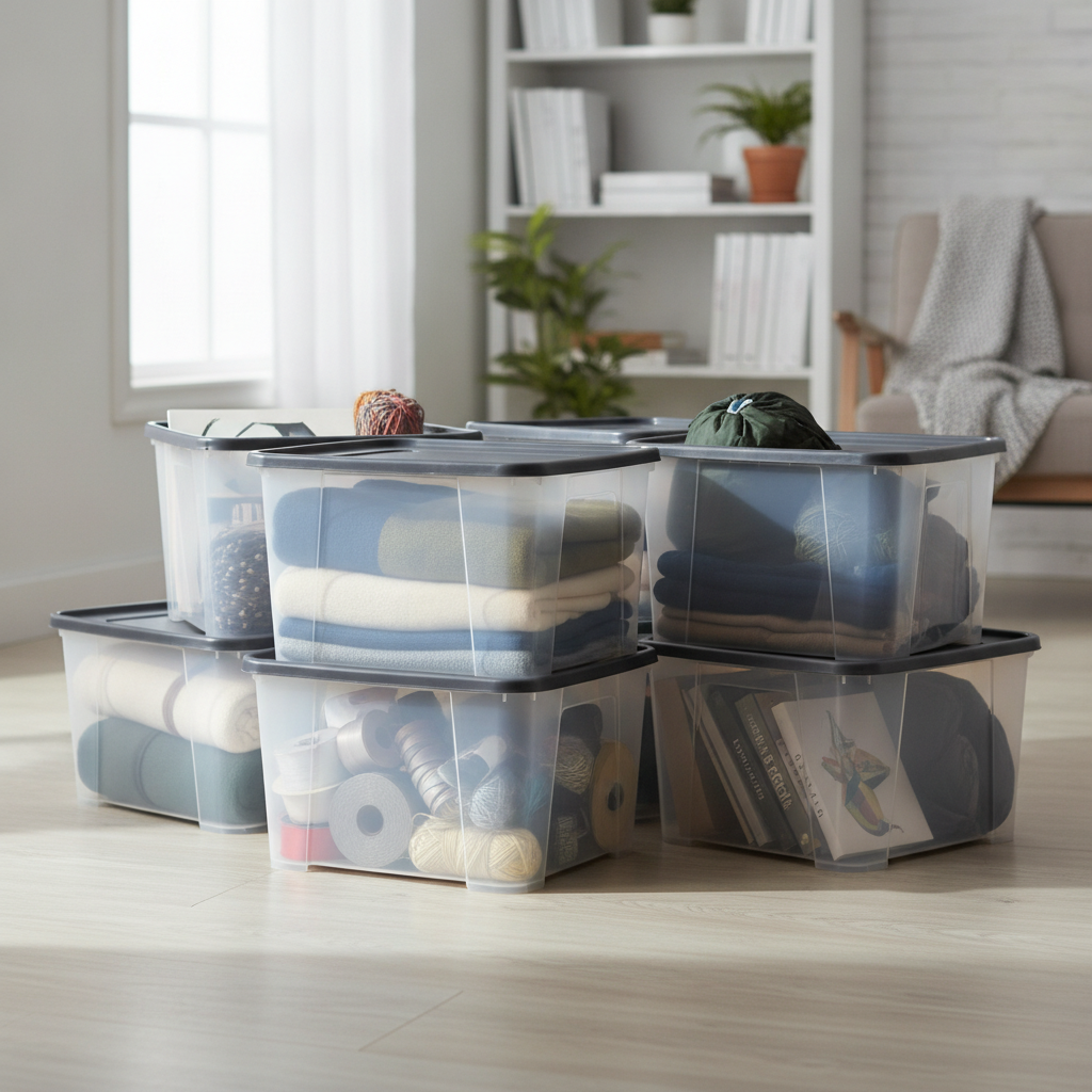 Plastic Storage Totes